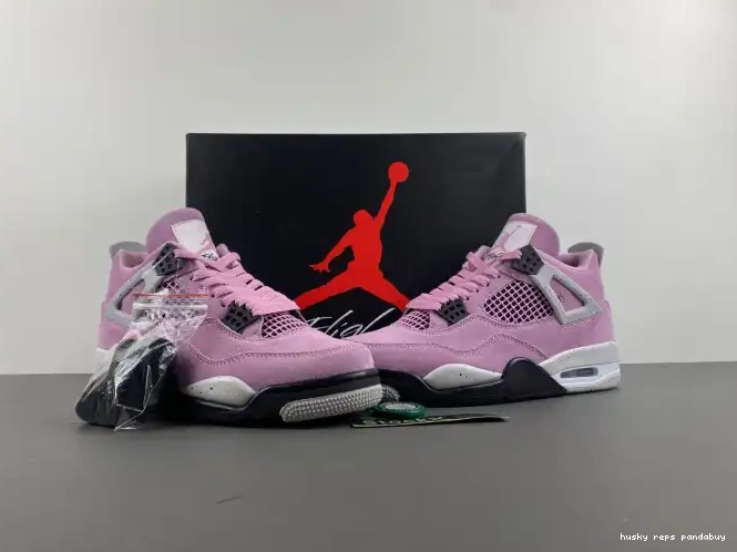Rep Husky WMNS Jordan Air Orchid 4 AQ9129-501 0616